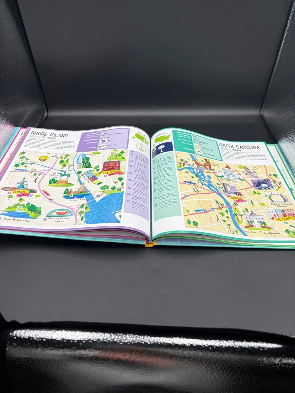 State Capitals Hardcover Book